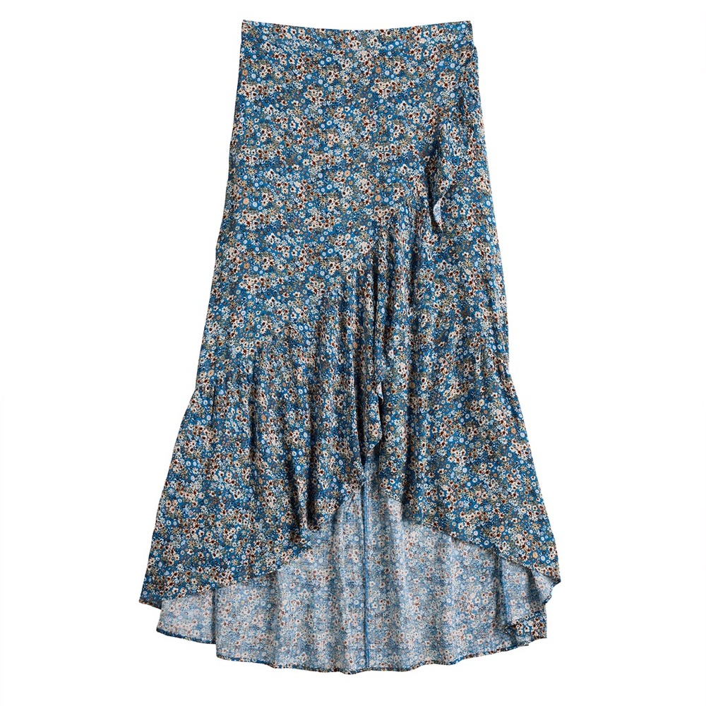 Women's Sonoma Wrap Ruffle Maxi Skirt
